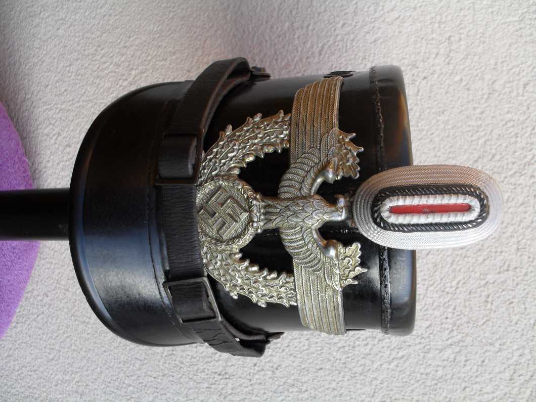 Original German 3rd Reich Police Shako