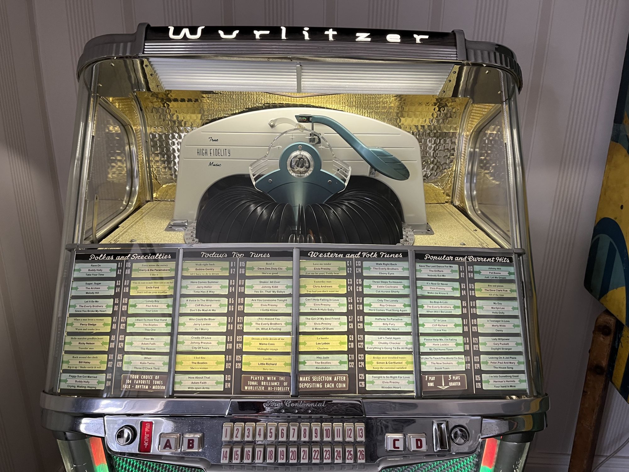 Original Wurlitzer Juke Box