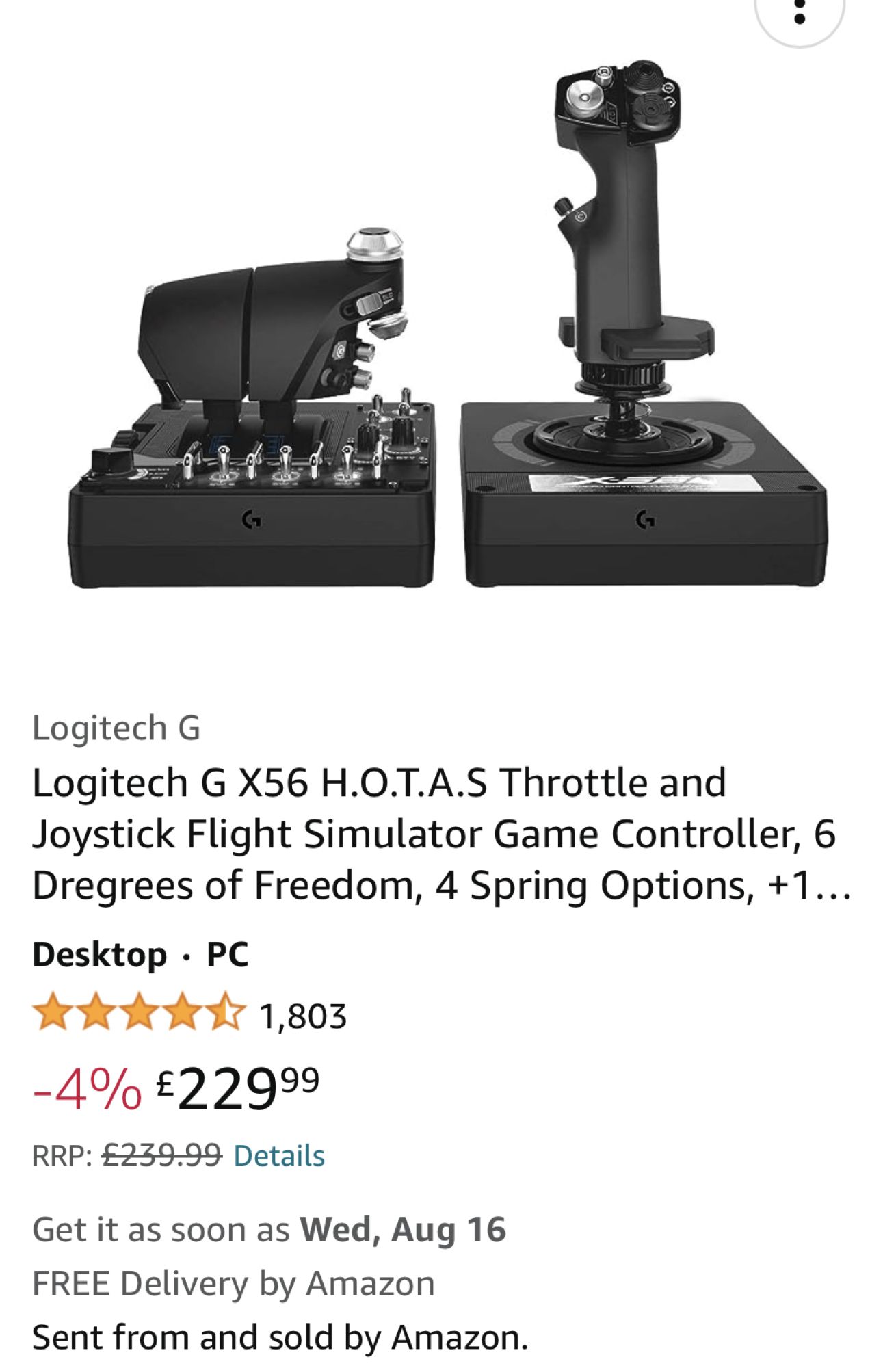 Flight simulator controllers