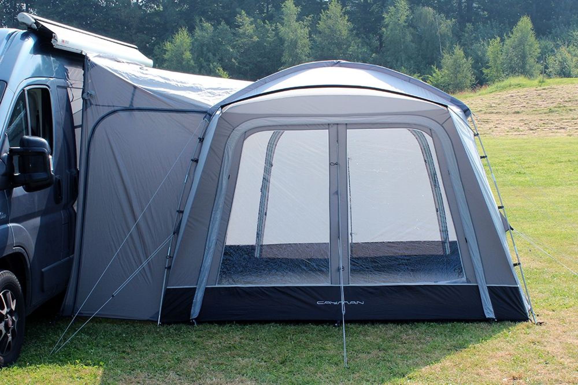 Motorhome Driveway Awning, groundsheet, carpet & sleep pod