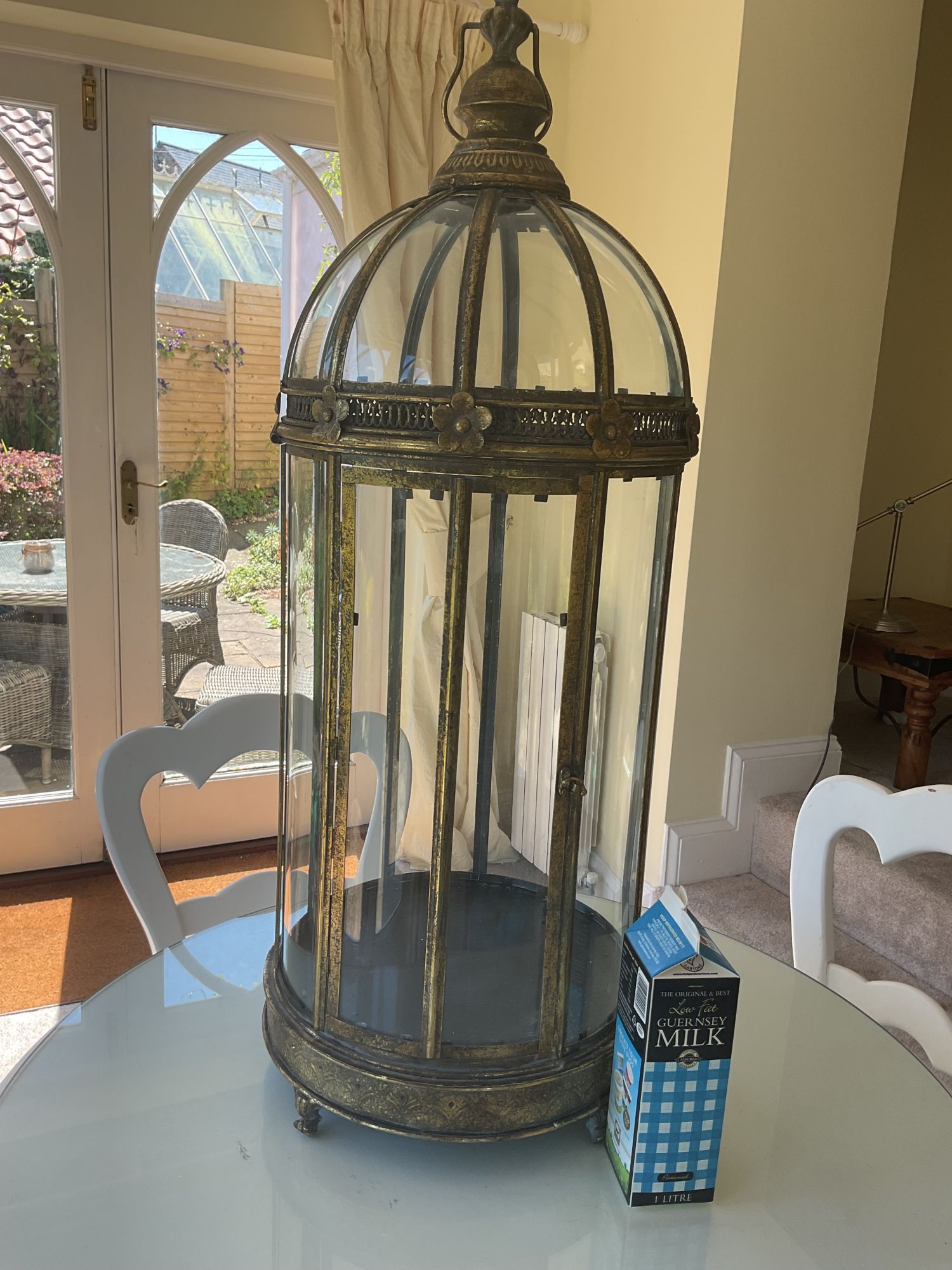 Large plant/candle display case