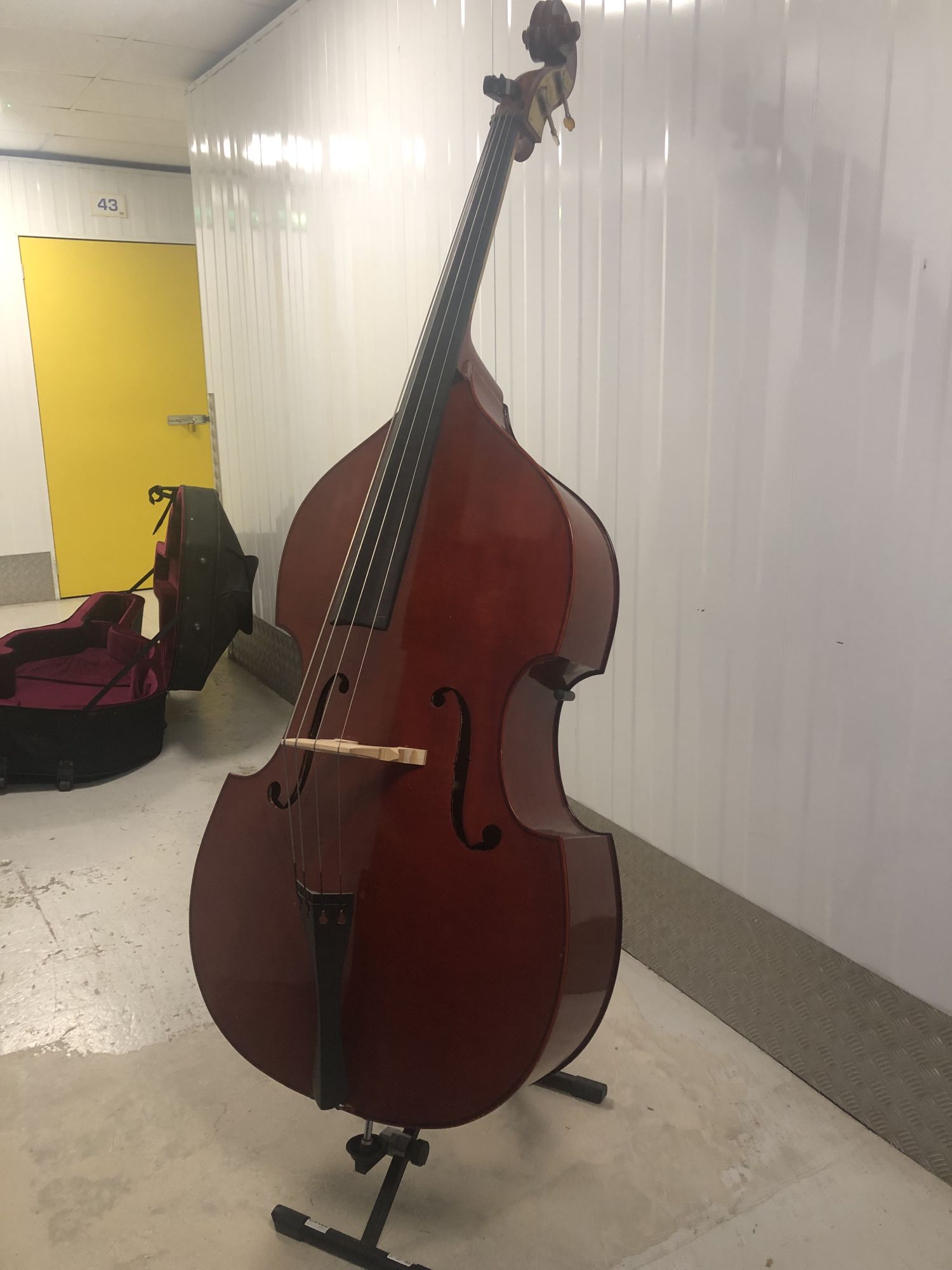 Double Bass, hard case & stand Other Tig.gg