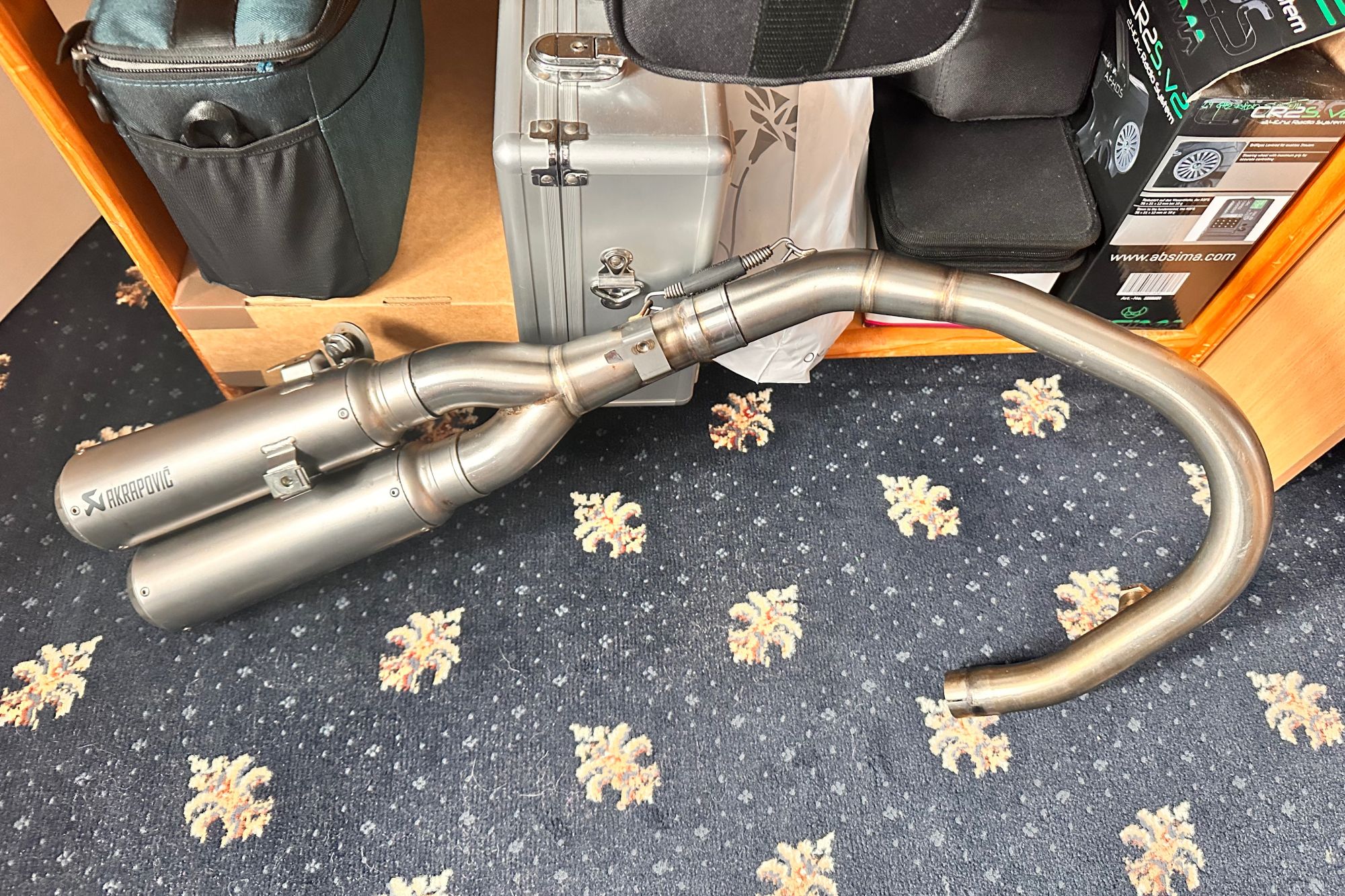 Honda Monkey Akrapovic titanium exhaust 2019-2025