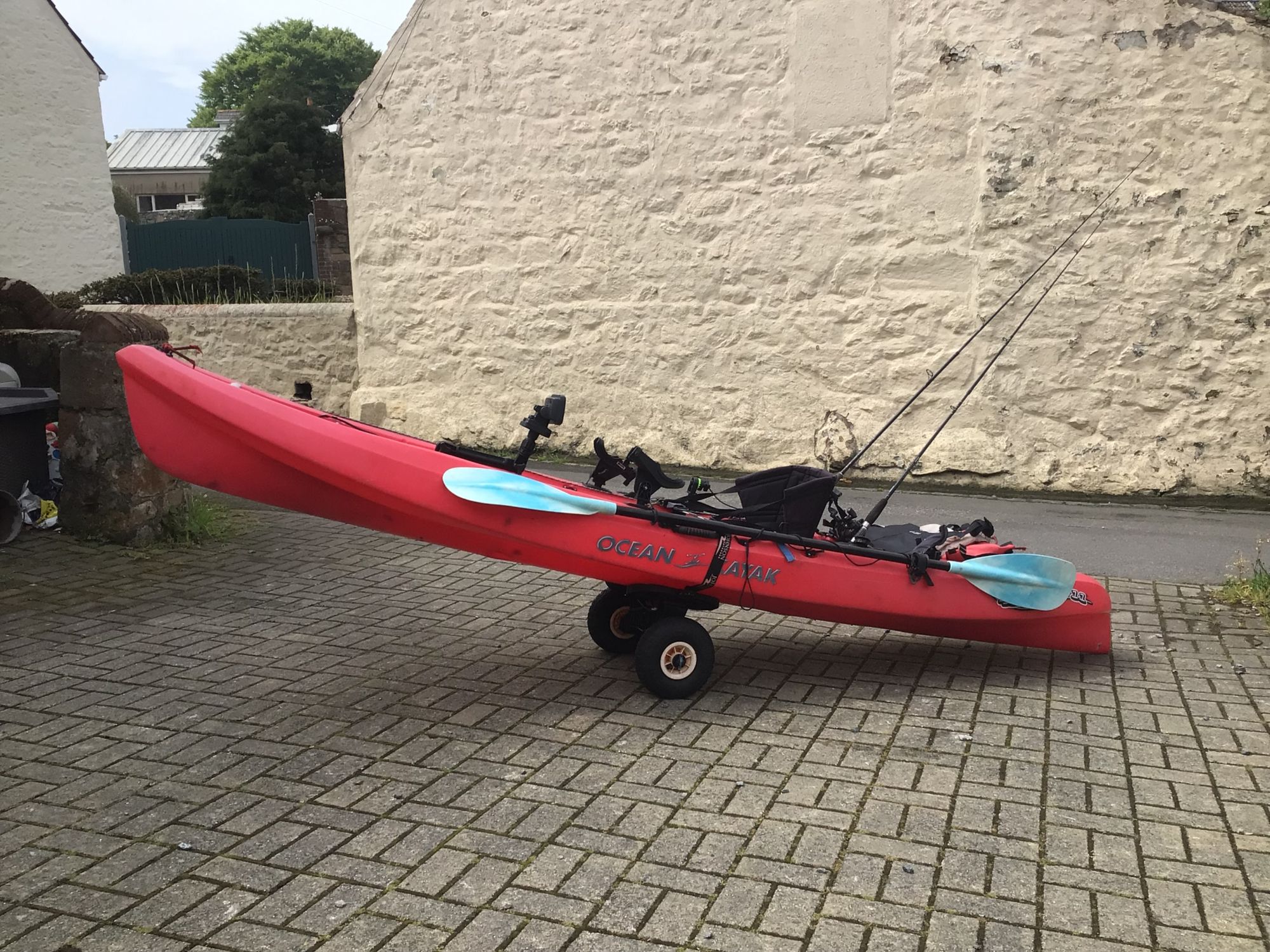 Ocean scrambler kayak