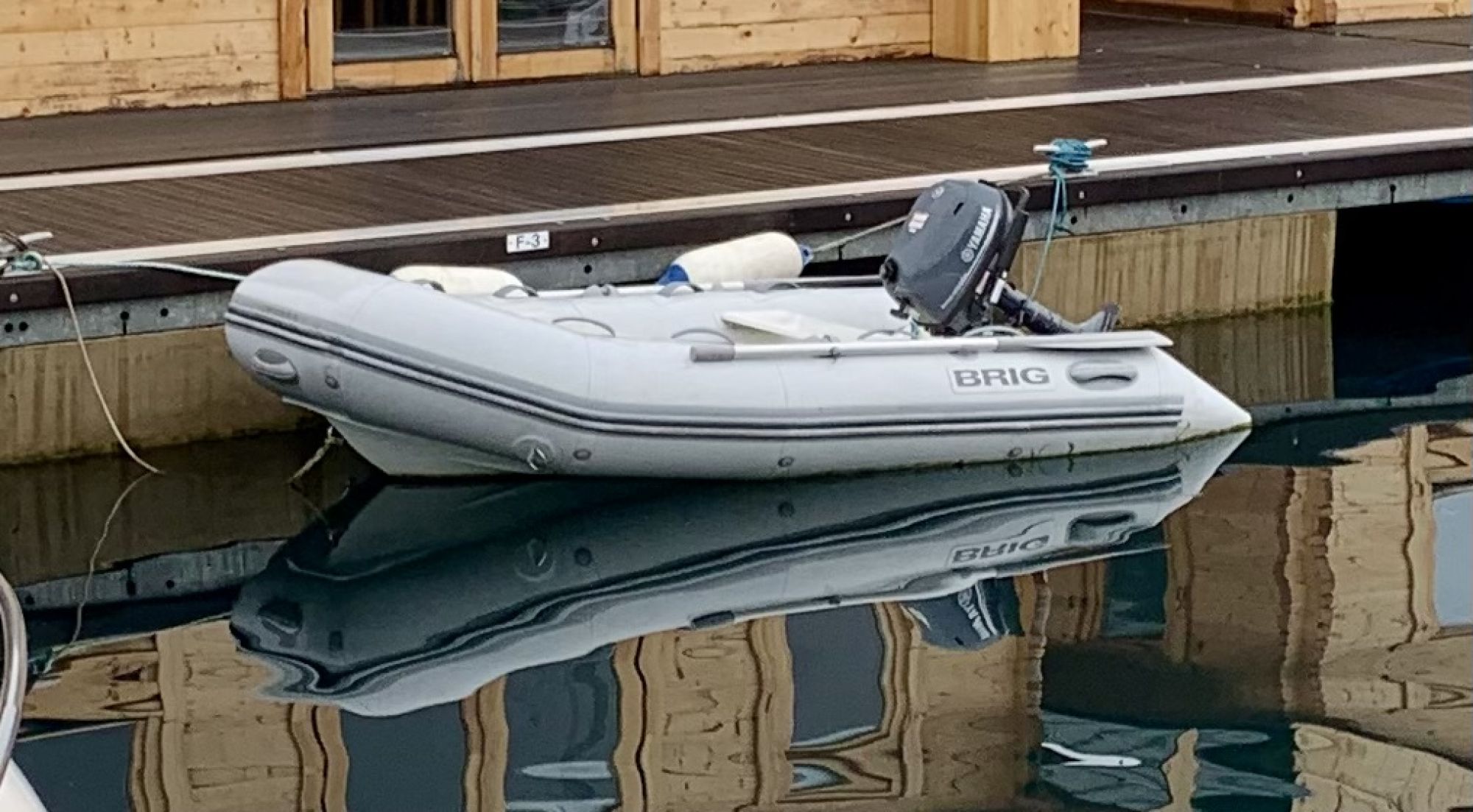 Dinghy, outboard & trailer