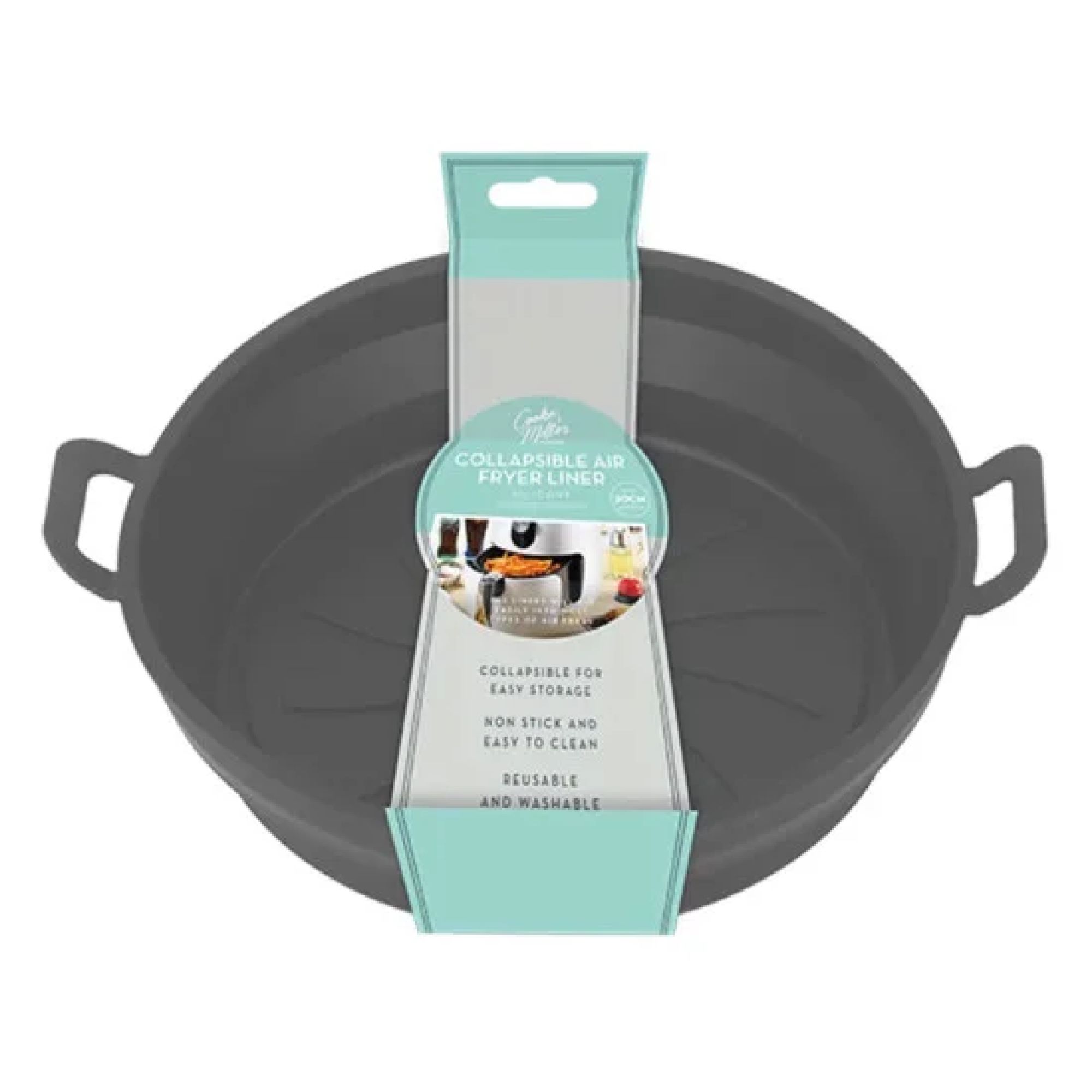 Cooke & Miller Collapsible Silicone Air Fryer Liner