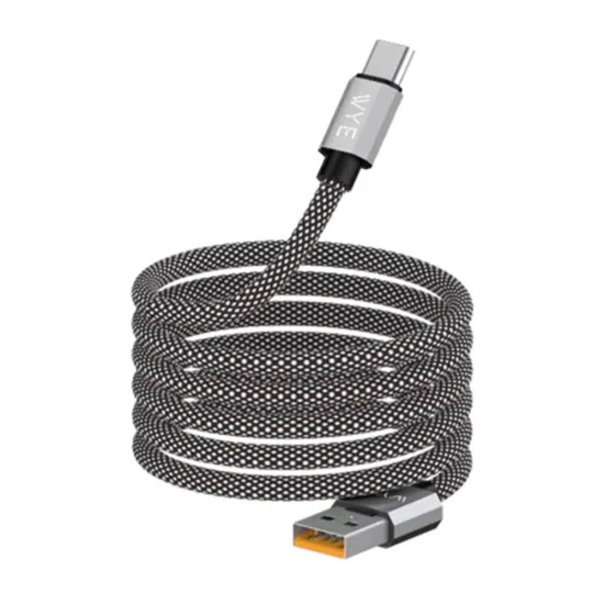WYEFLOW USB to Type C Magnetic 12W Fast Charging Data Cable 1m