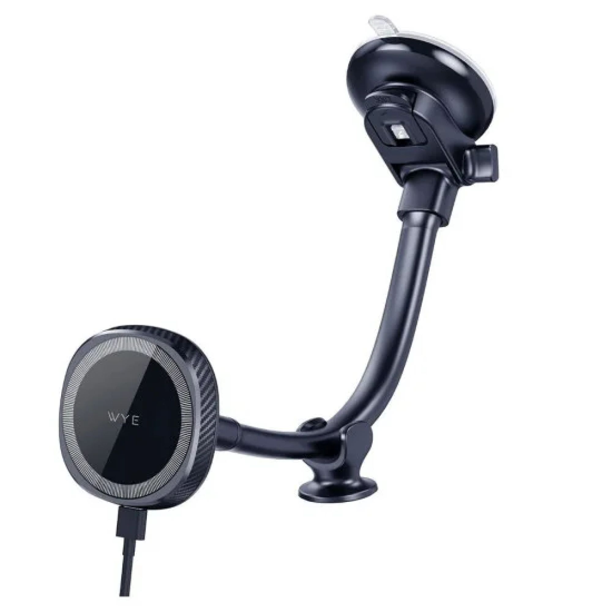 WYELOCK 15W In-Car Wireless Charging Dashboard & Windsreen Long Holder