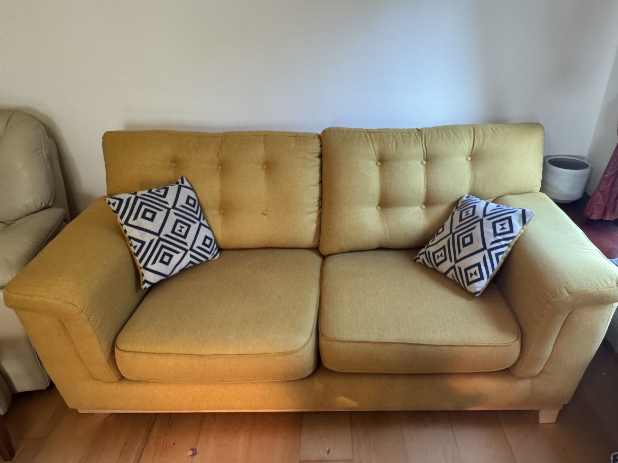 3 Seater and 2 chairs