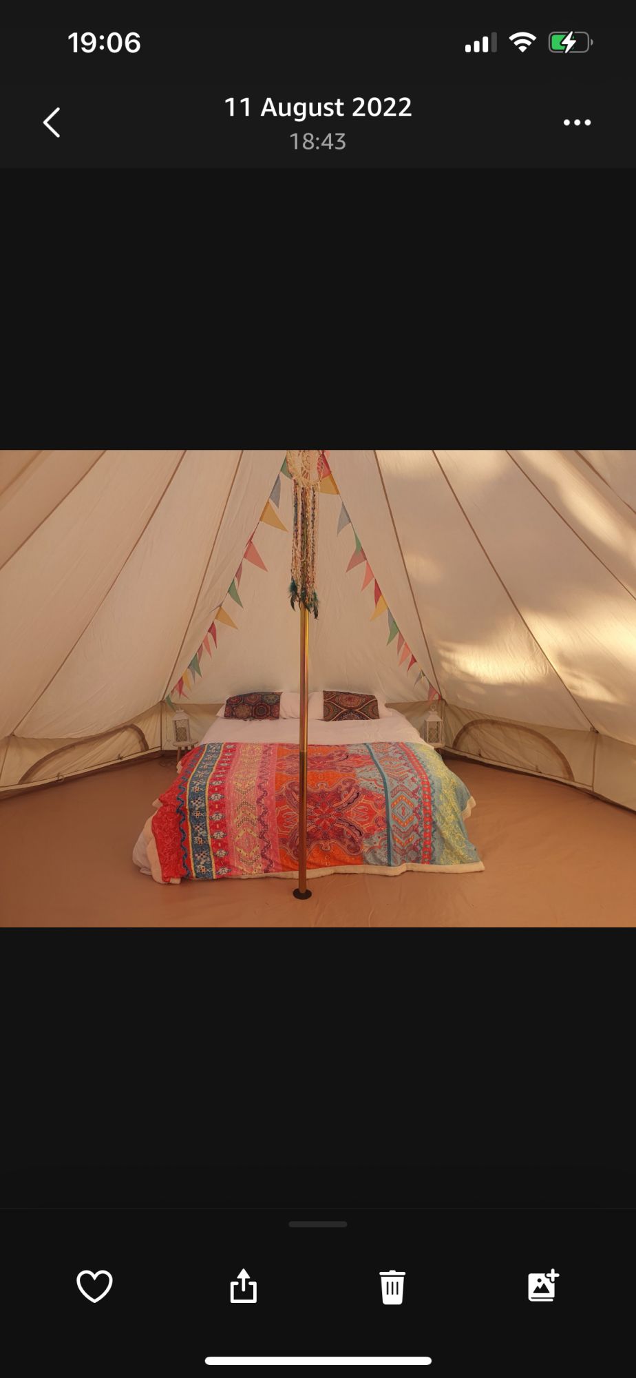 Glamping belle tents
