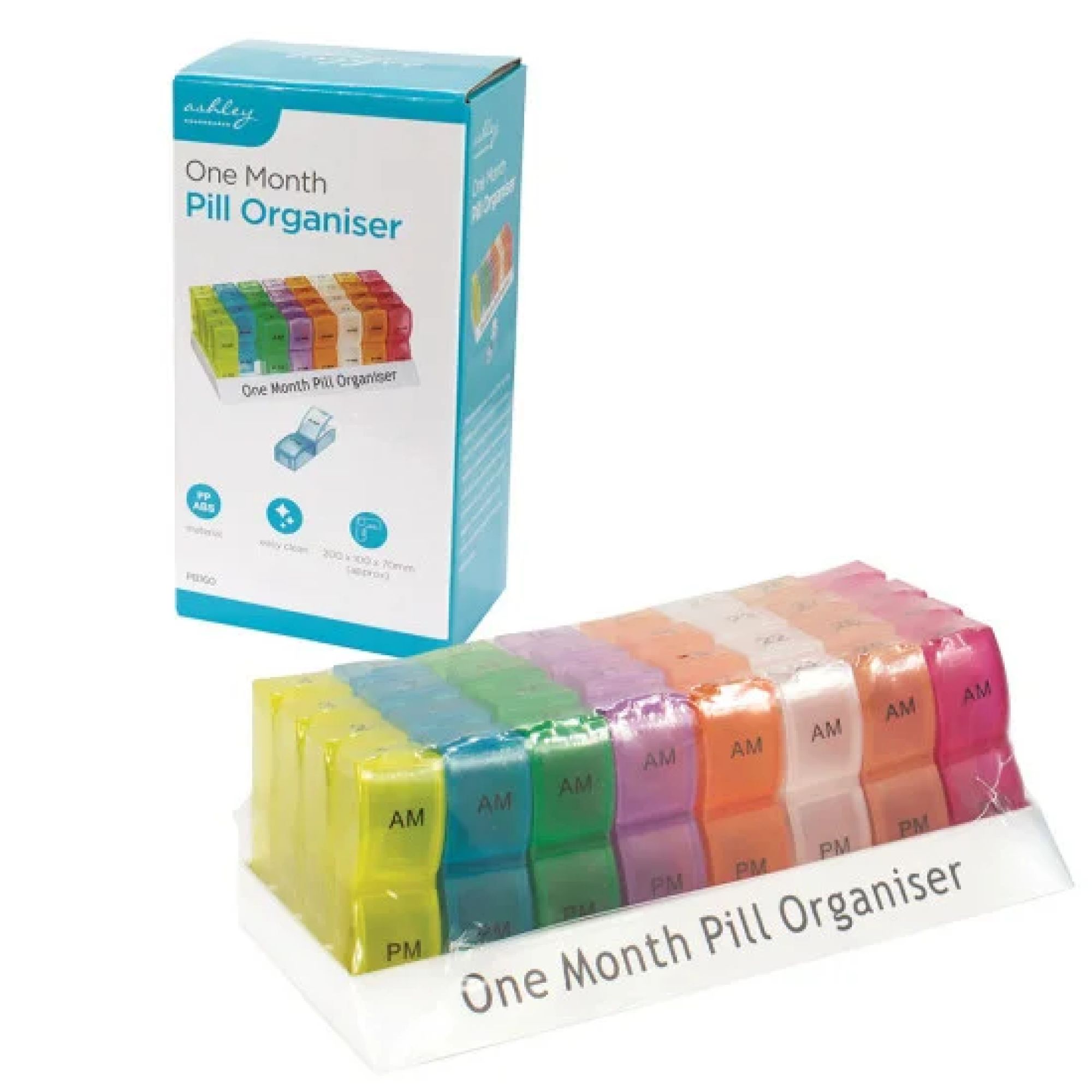 Ashley One Month Pill Organiser