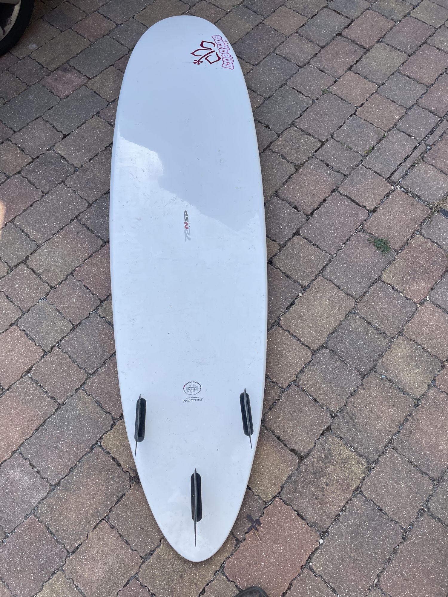 Surf Betty NSP surfboard