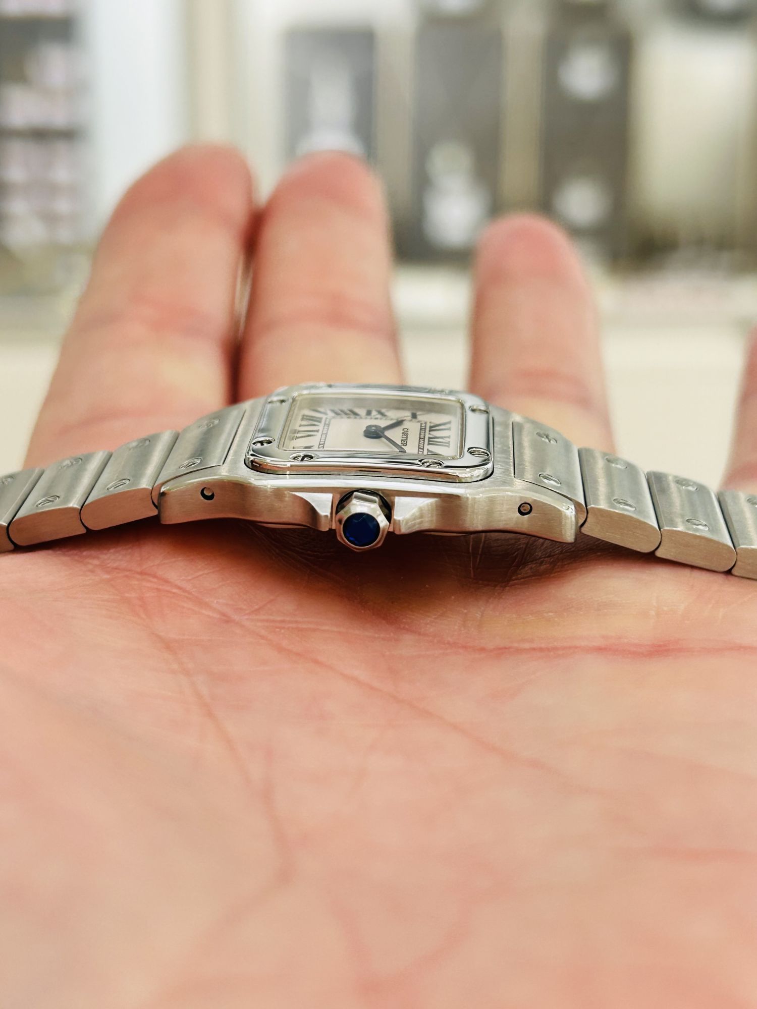 Ladies Cartier Santos Galbee Jewellery Watches