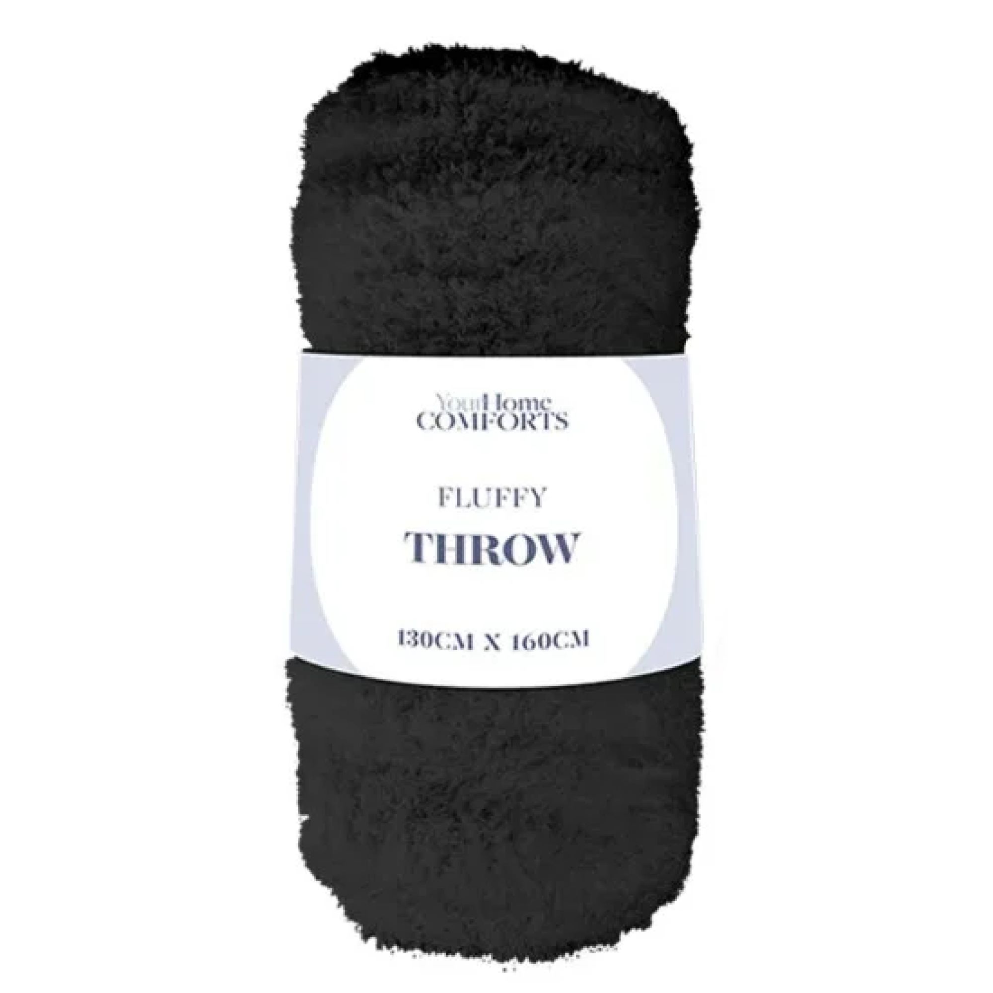 Home Comforts Fluffy Throw 130cm x 160cm