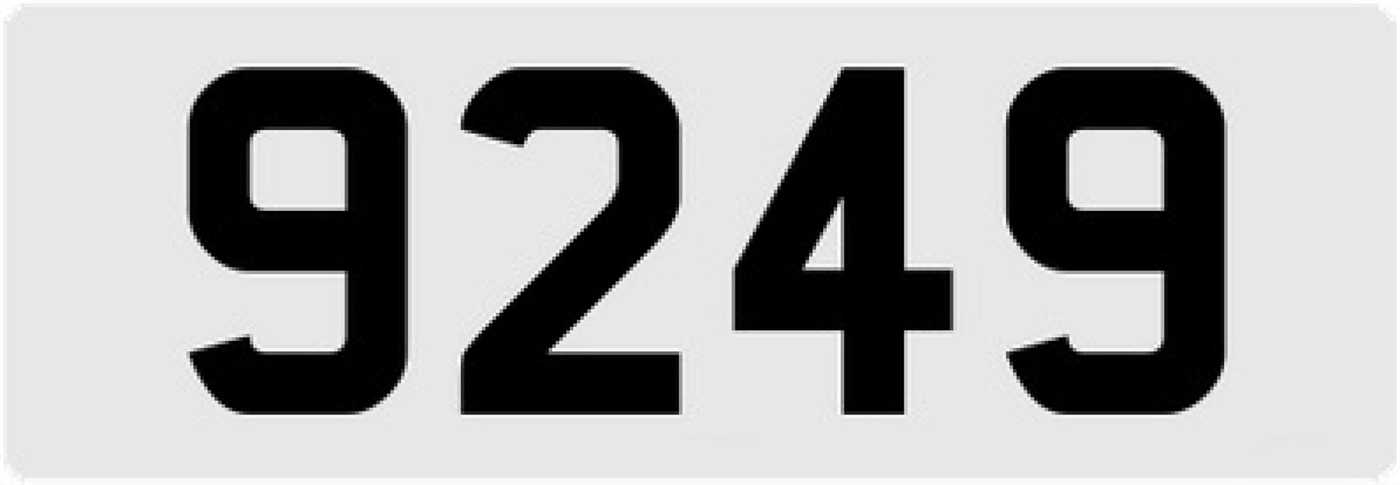 Car reg 9249 for sale