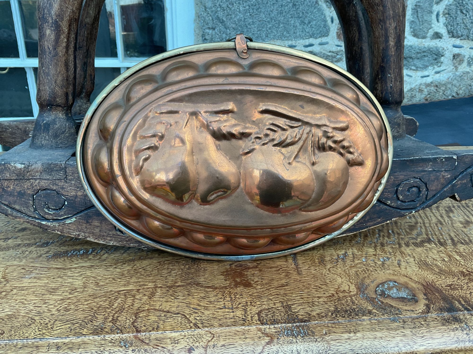 Vintage Pair of Copper Moulds