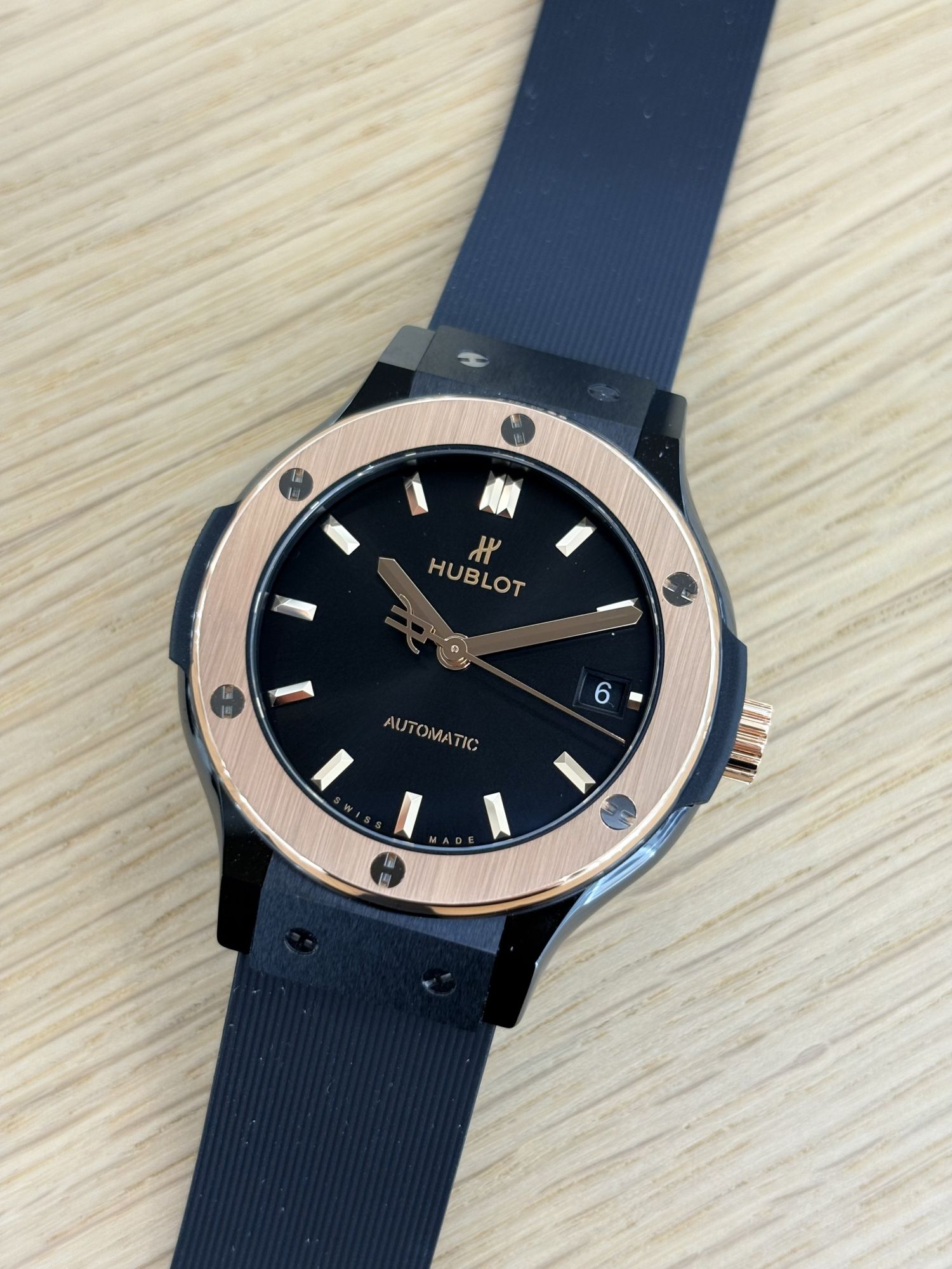 Hublot Classic Fusion Ceramic & Gold