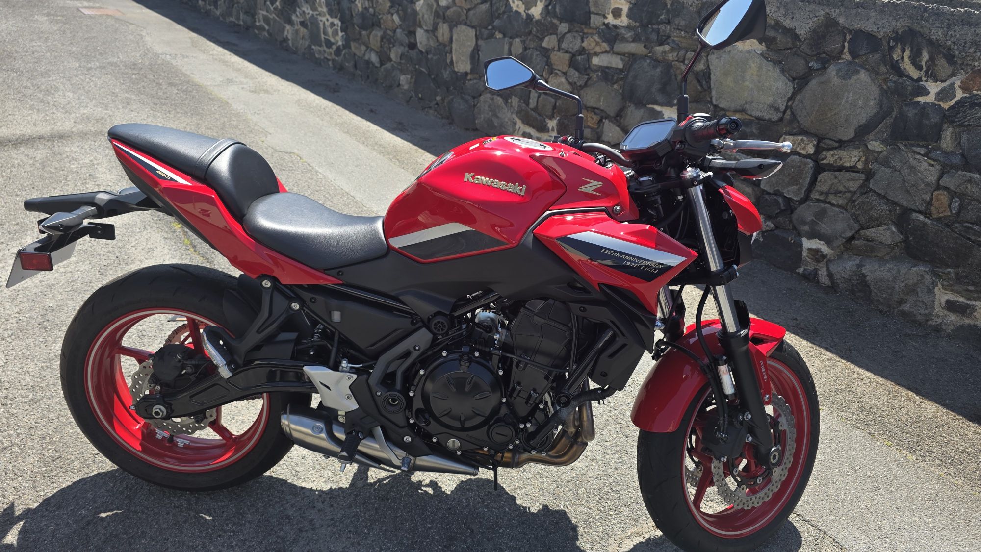 2022 Kawasaki Z650 50th Anniversary Edition