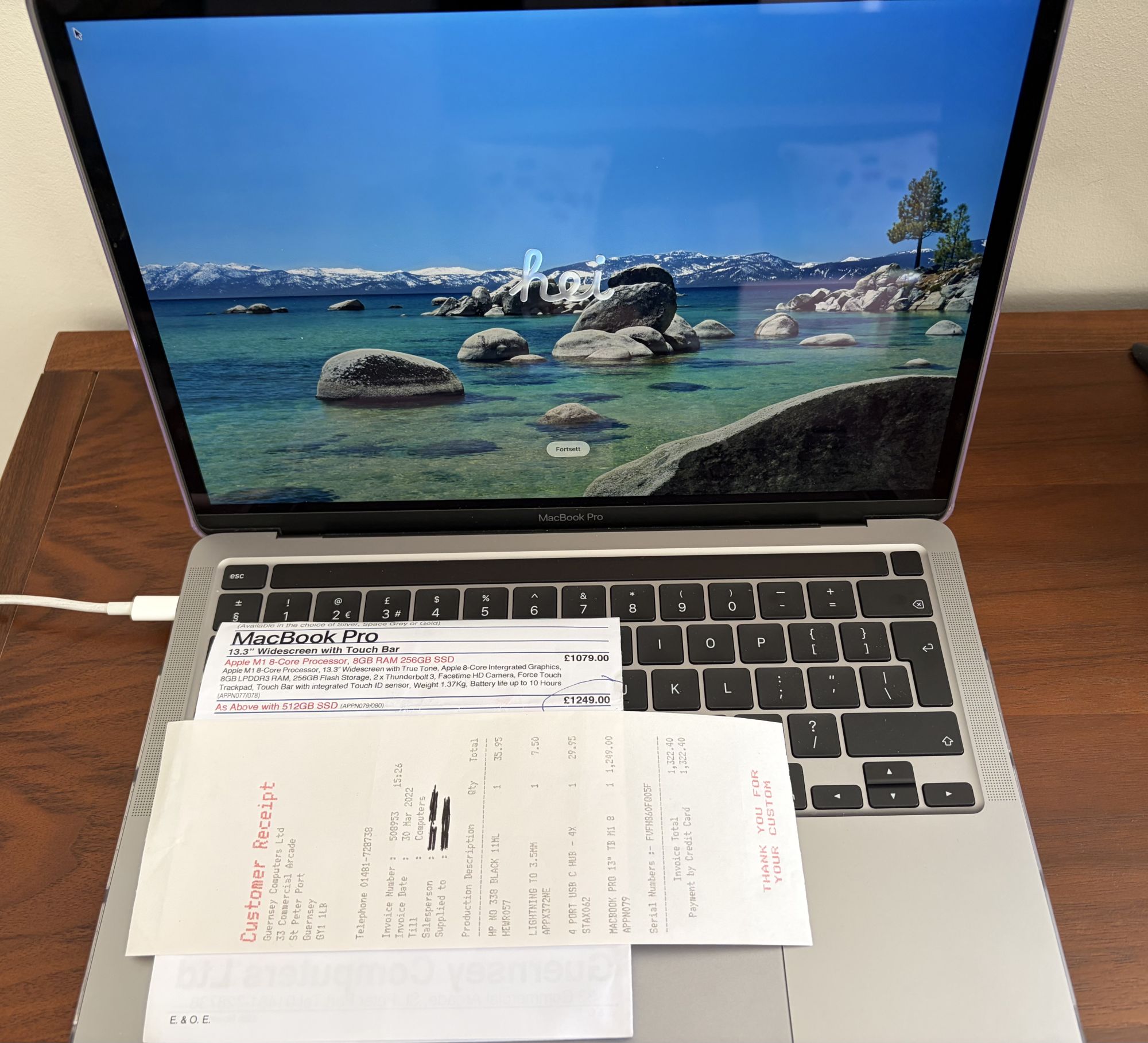 Laptop Mac Book Pro 13