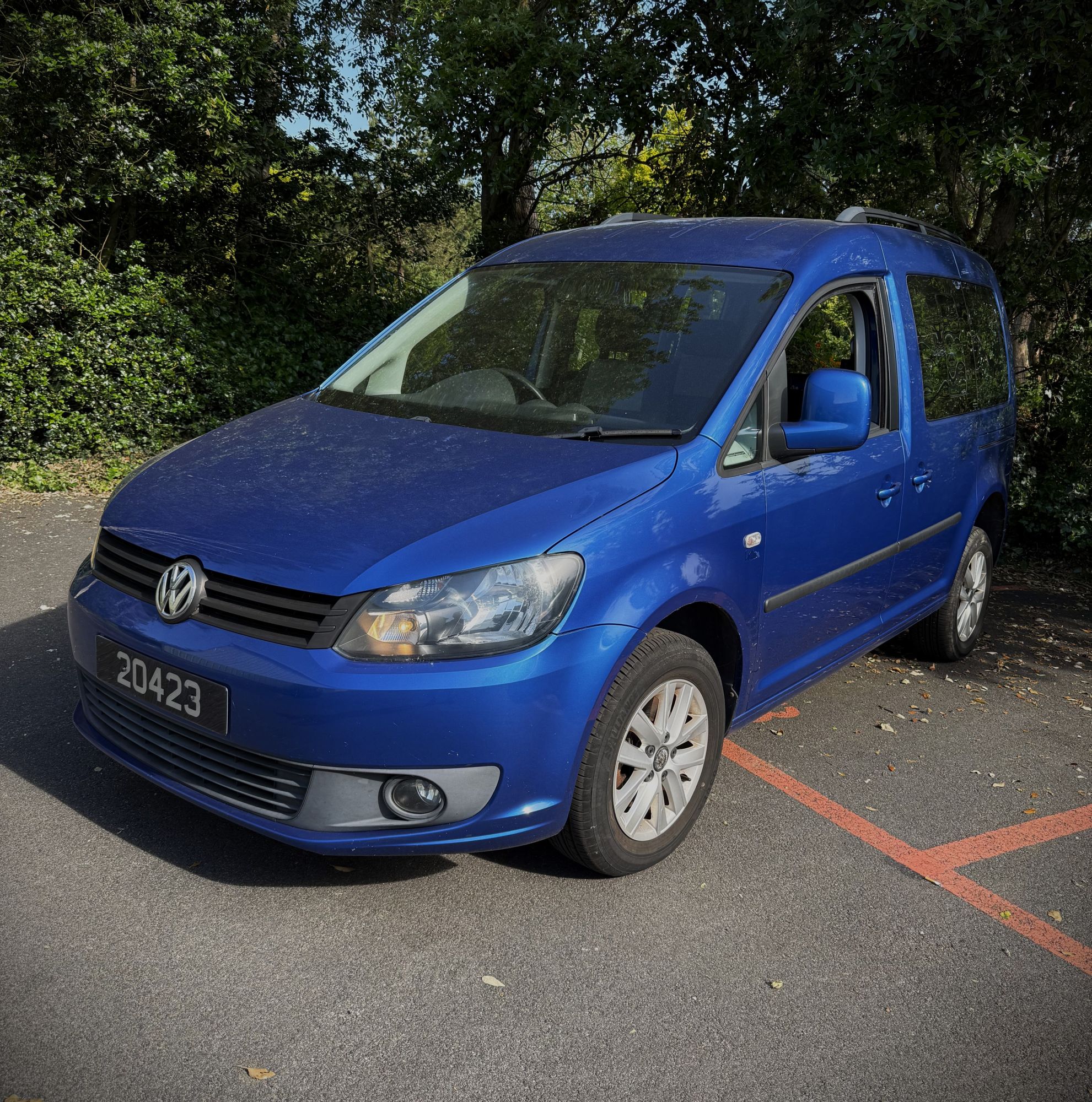 Volkswagen Caddy wheelchair access conversion
