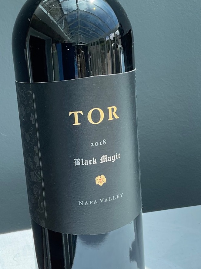 x 1 2018 Tor Wines, Black Magic, Cabernet Sauvignon, Napa Valley