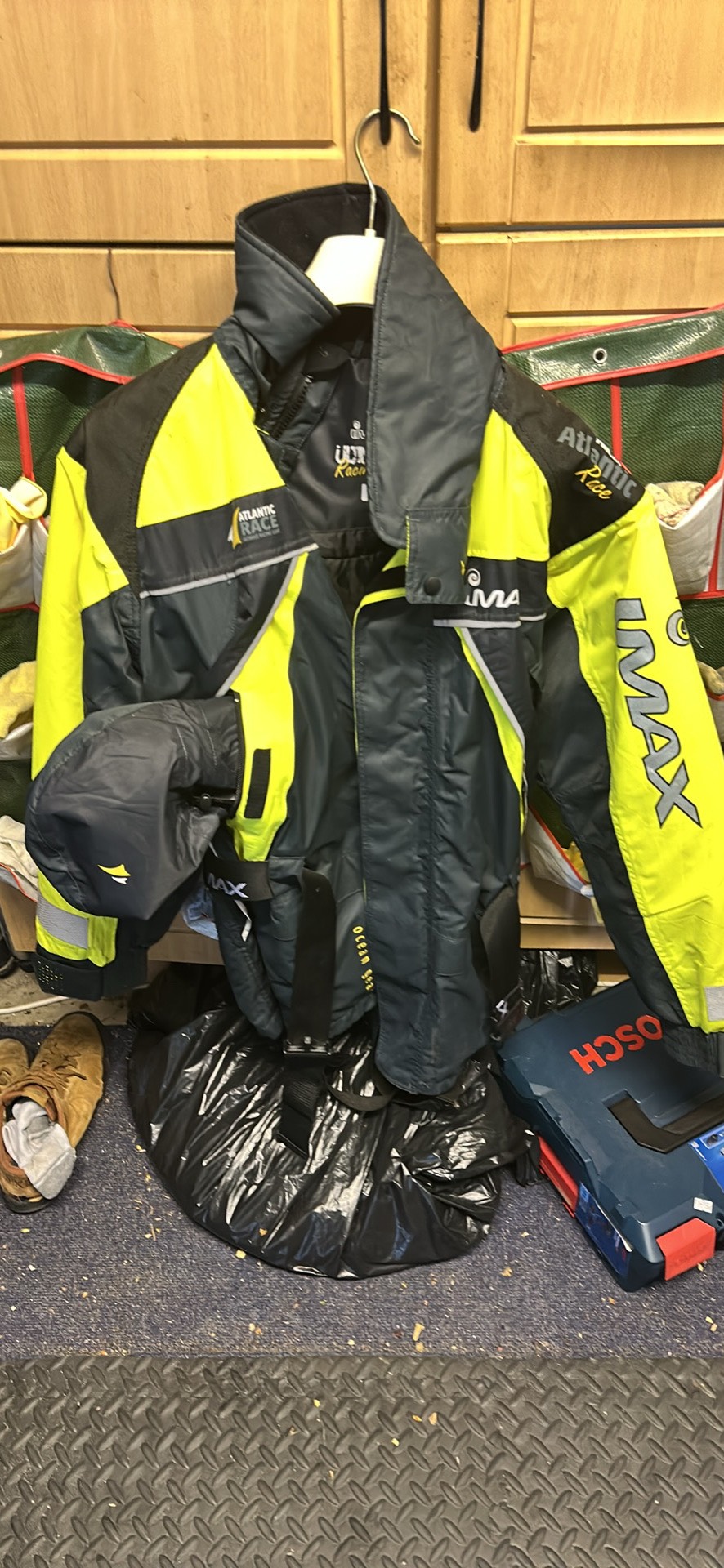 IMAX Ultimate Atlantic Ocean racing flotation suit