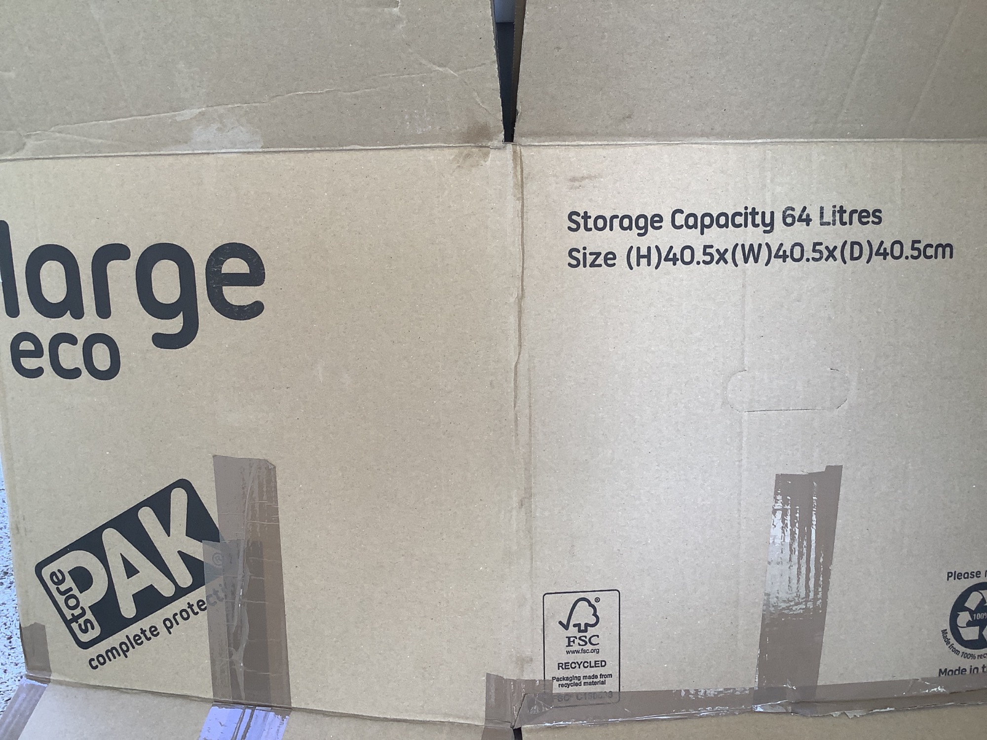 Moving boxes