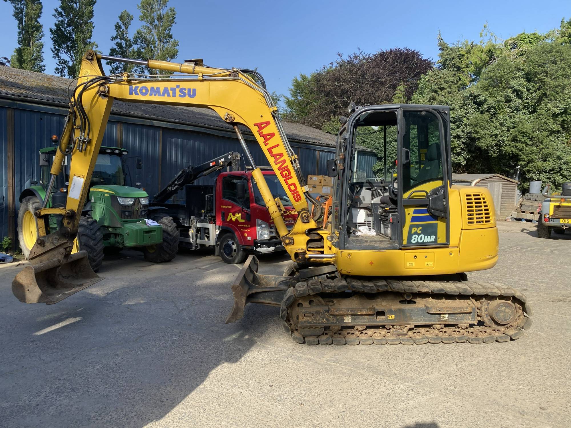 2021 KOMATSU PC80MR-5E0