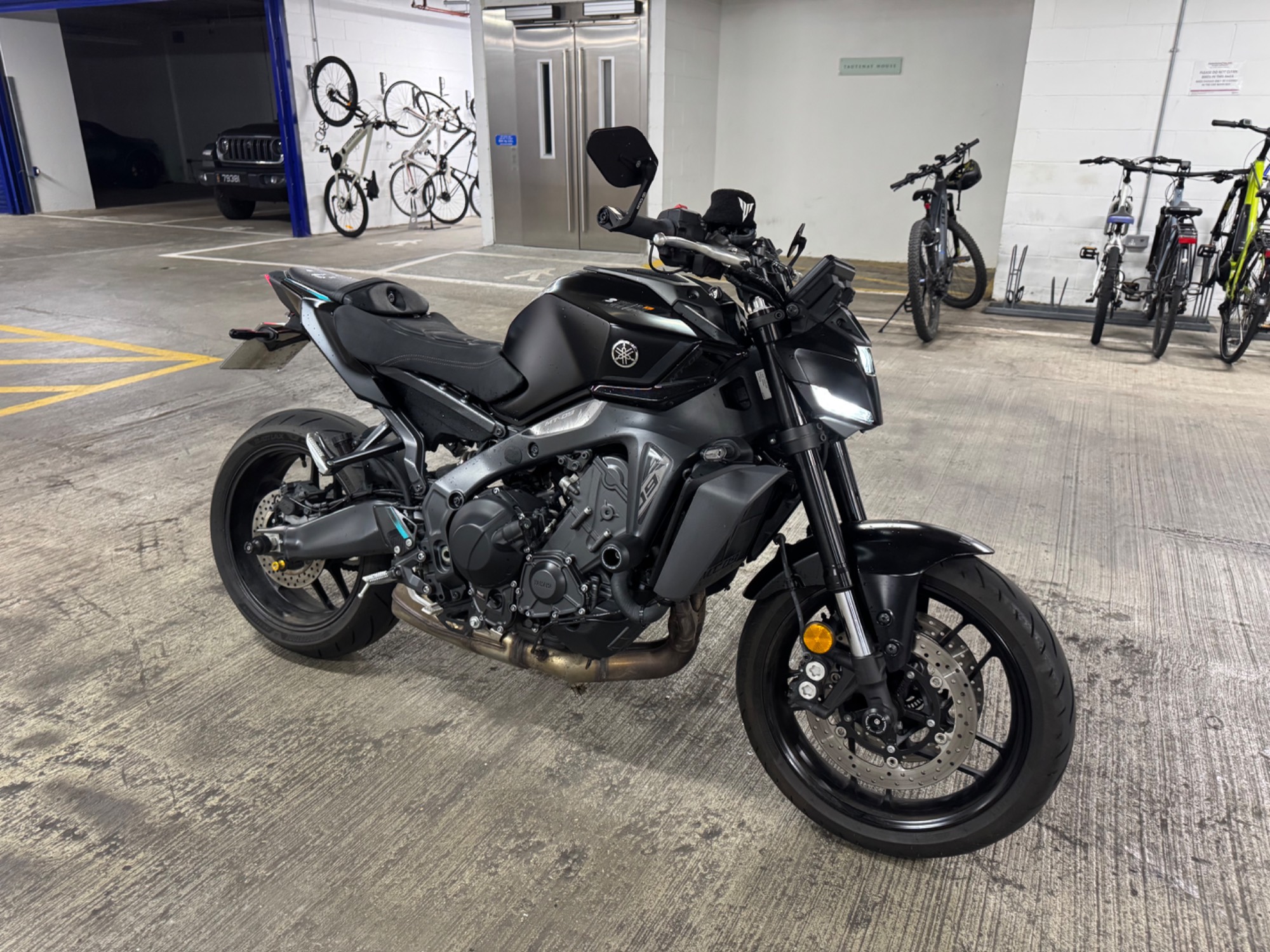 2024 Yamaha MT-09 Tech Black – 1,400 Miles