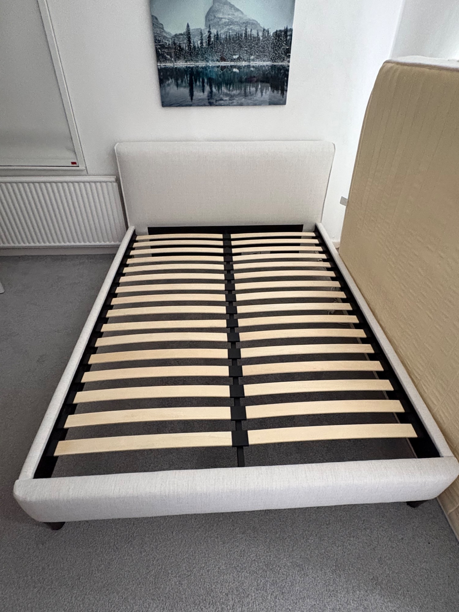 Michelle Keegan Home Carla Fabric Bed Frame, King Size