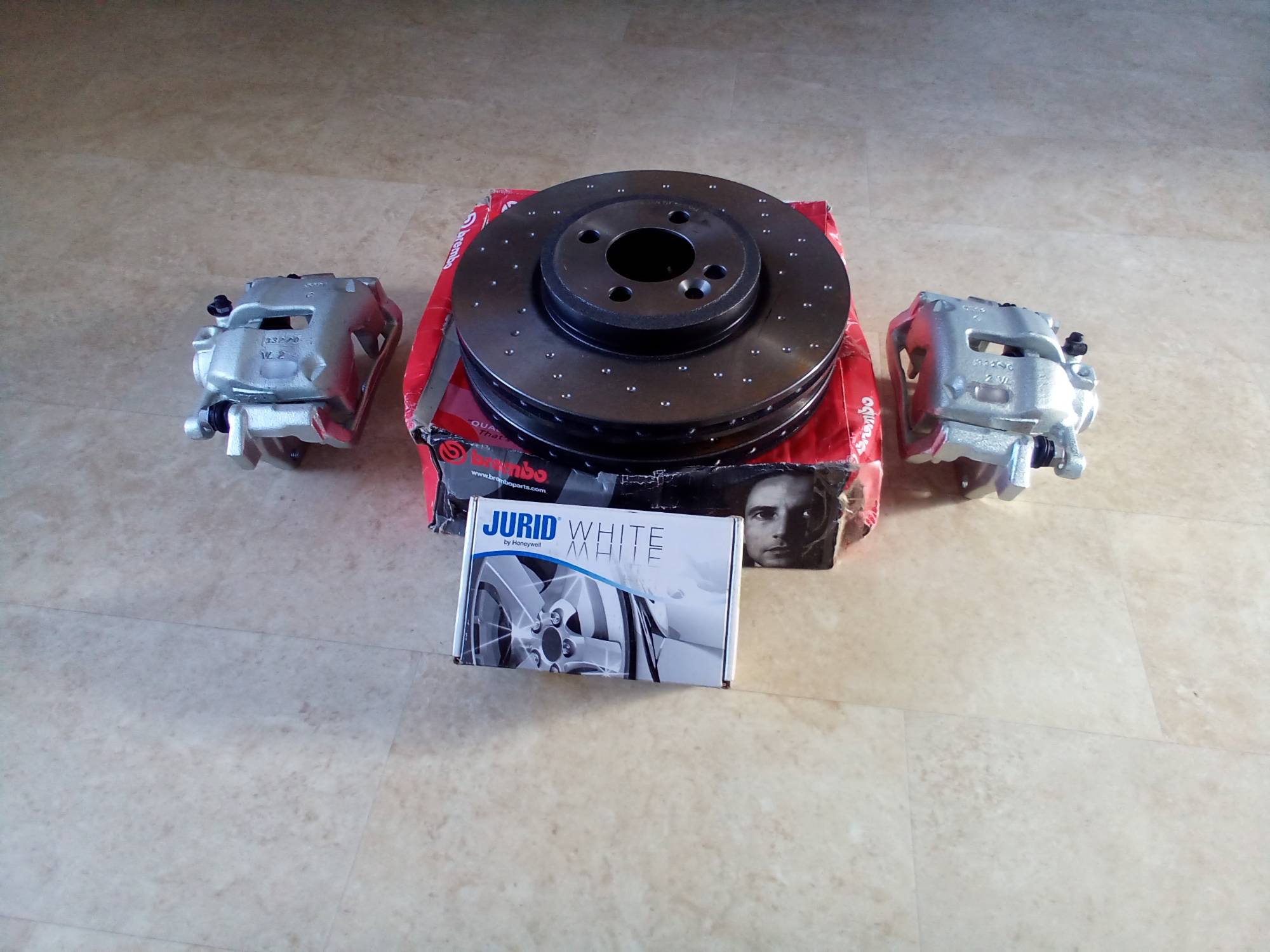 BMW Mini R53 Cooper S (JCW) brake & suspension upgrade kit