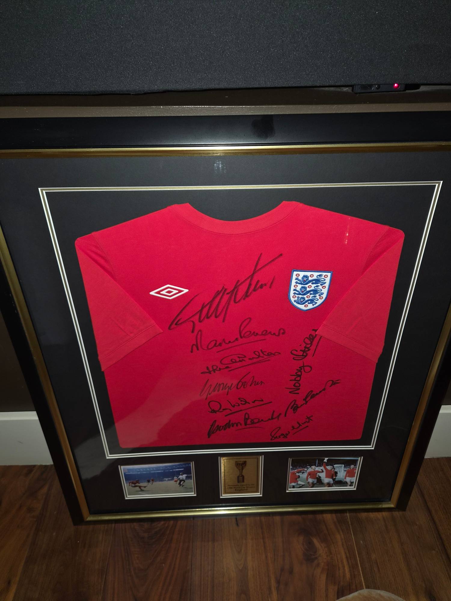 England 1966 Signed Shirt