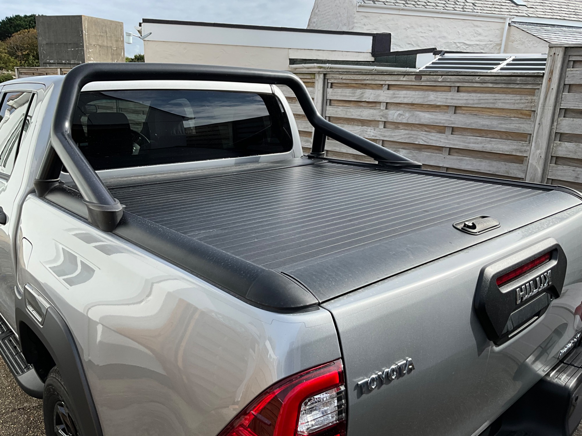 2022  Toyota Hilux sports bar and roller cover.