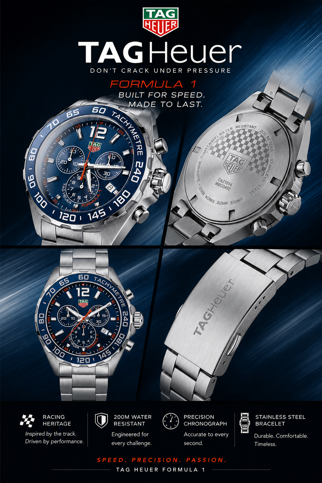 Save £800 on a Tag Heuer F1 Watch