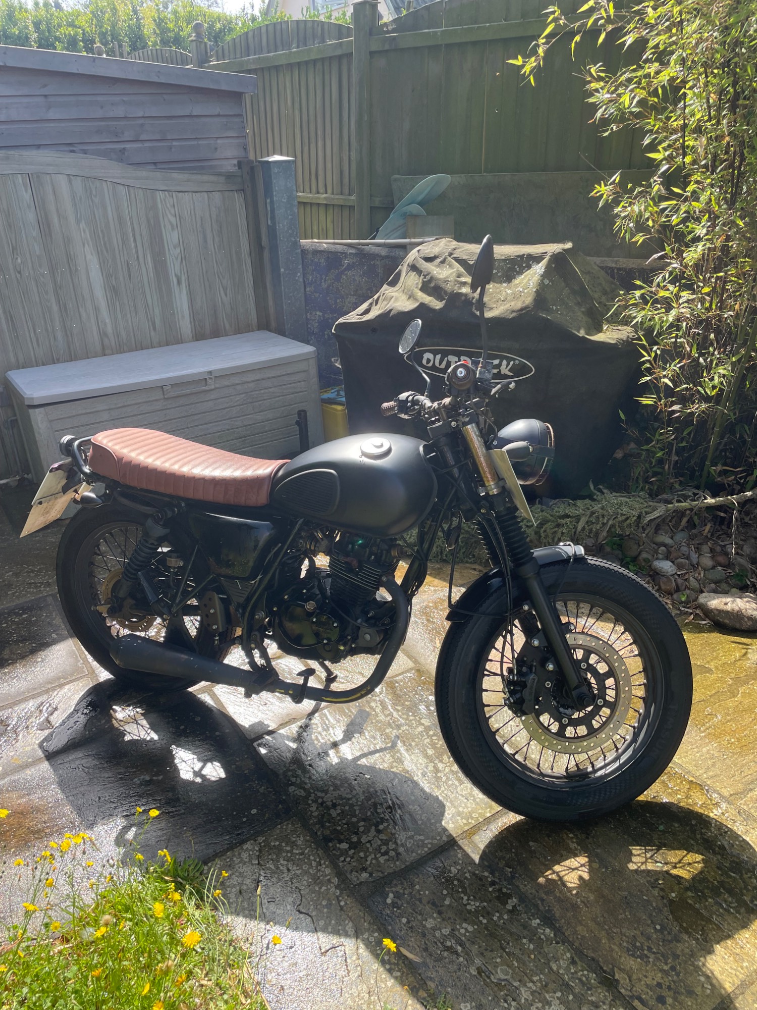 Mutt Mongrel 125cc - Matt Black 2019
