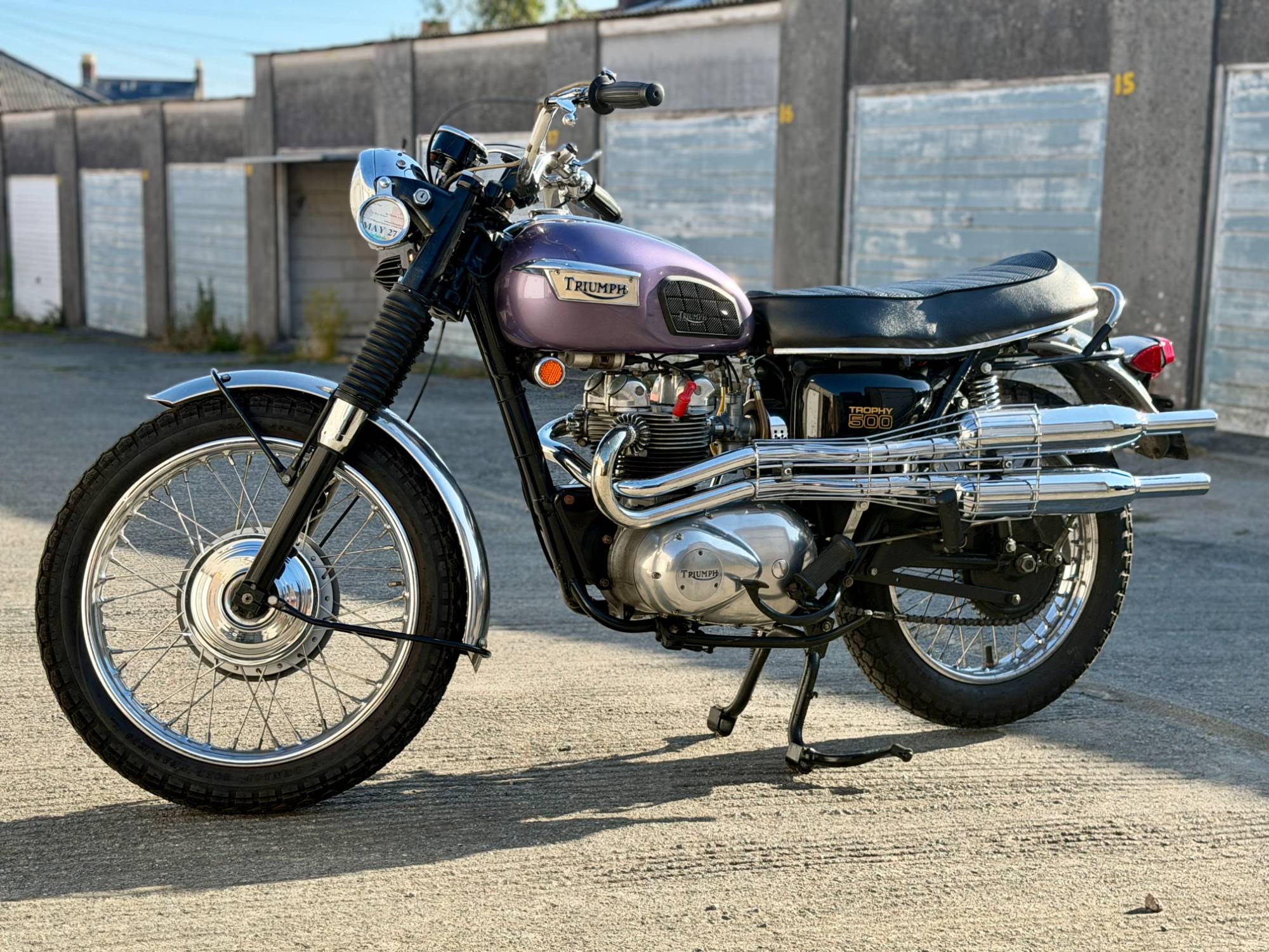 Rare 1970 Triumph T100C