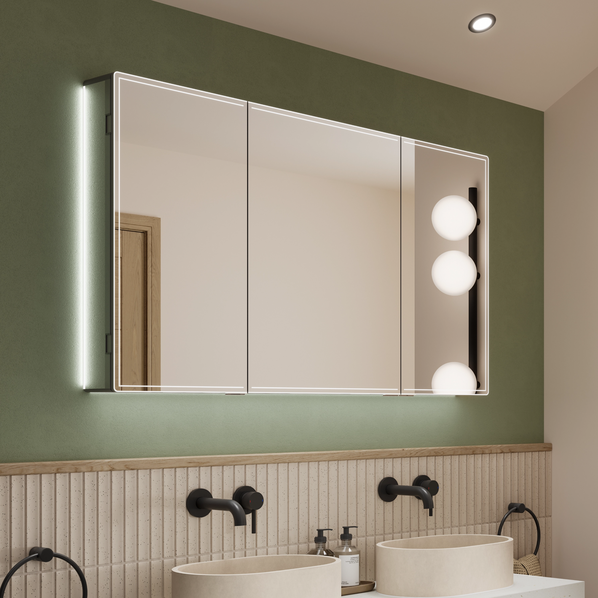 HIB Isoe 120 bathroom cabinet