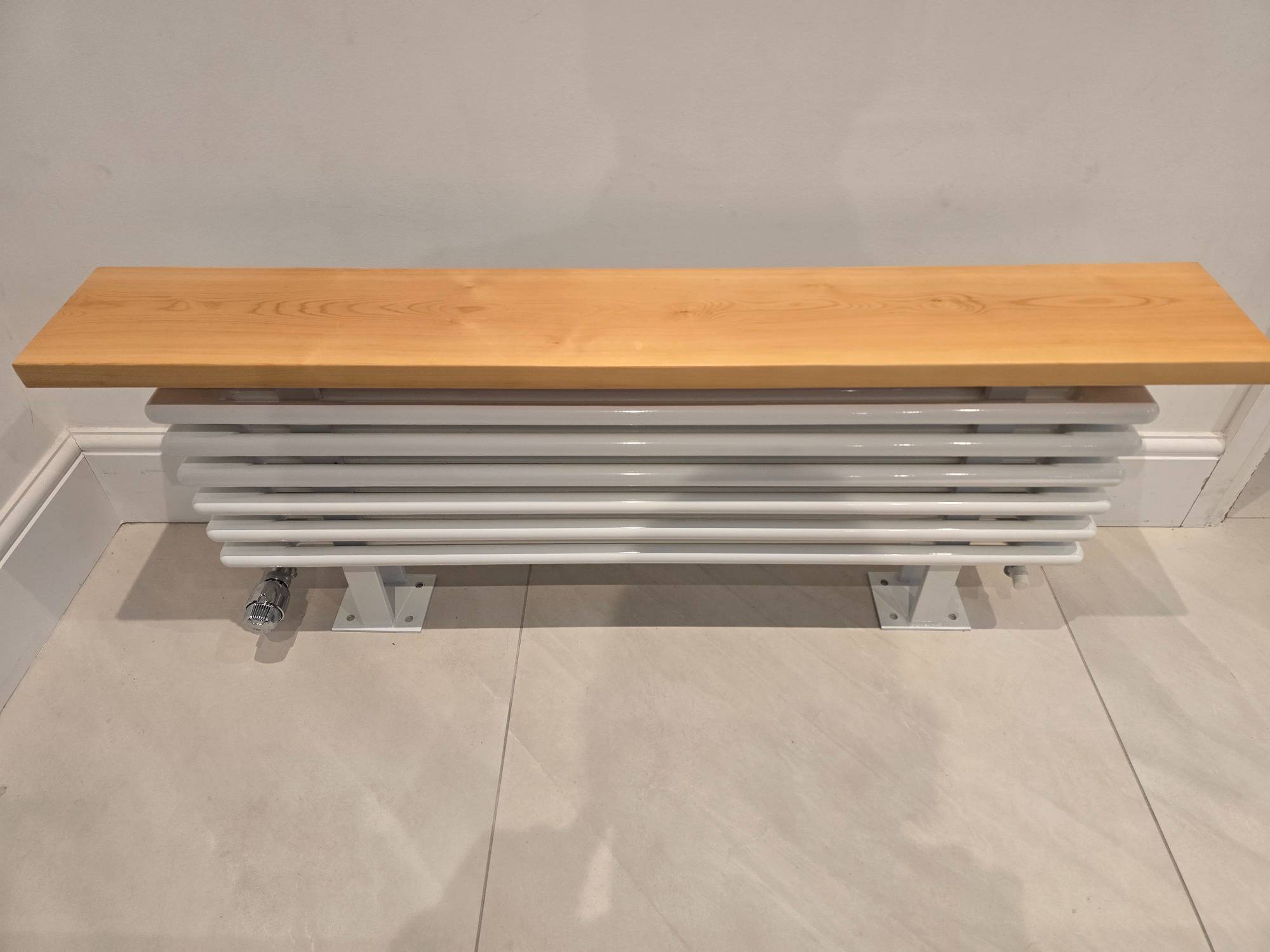 Bench seat radiator