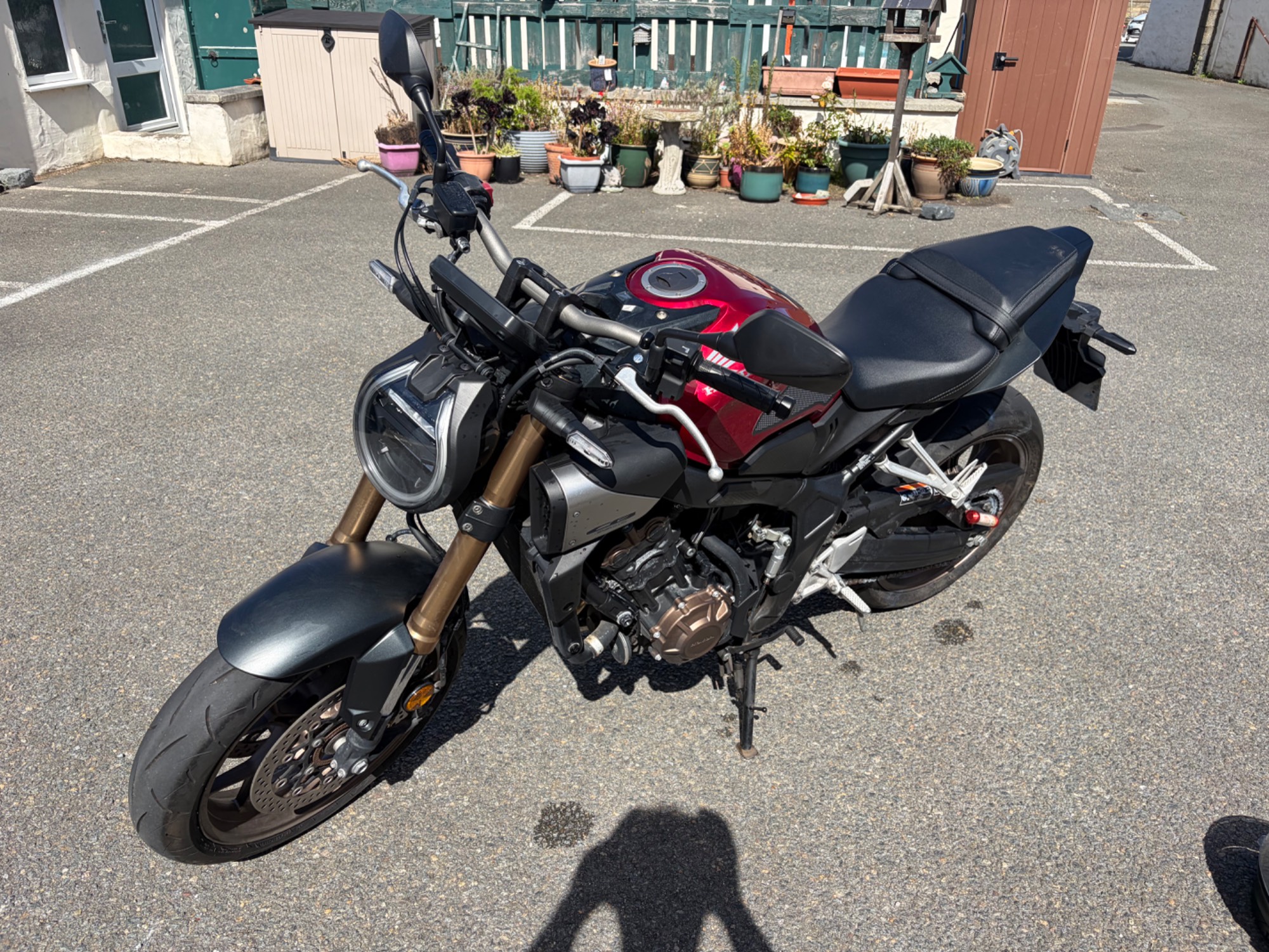 Honda CB650R 4 cylinder July 2025 motorbike