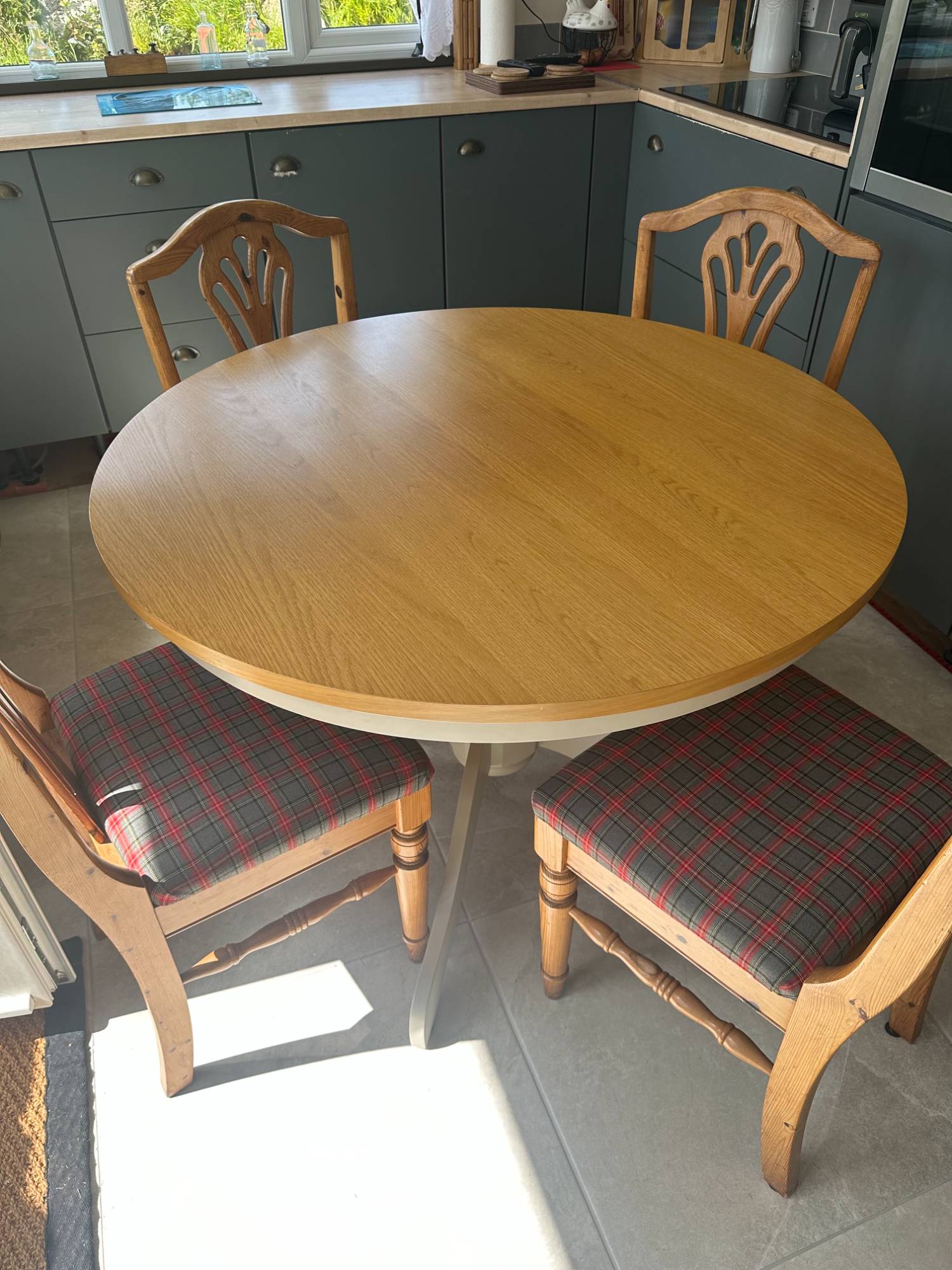 Table and chairs
