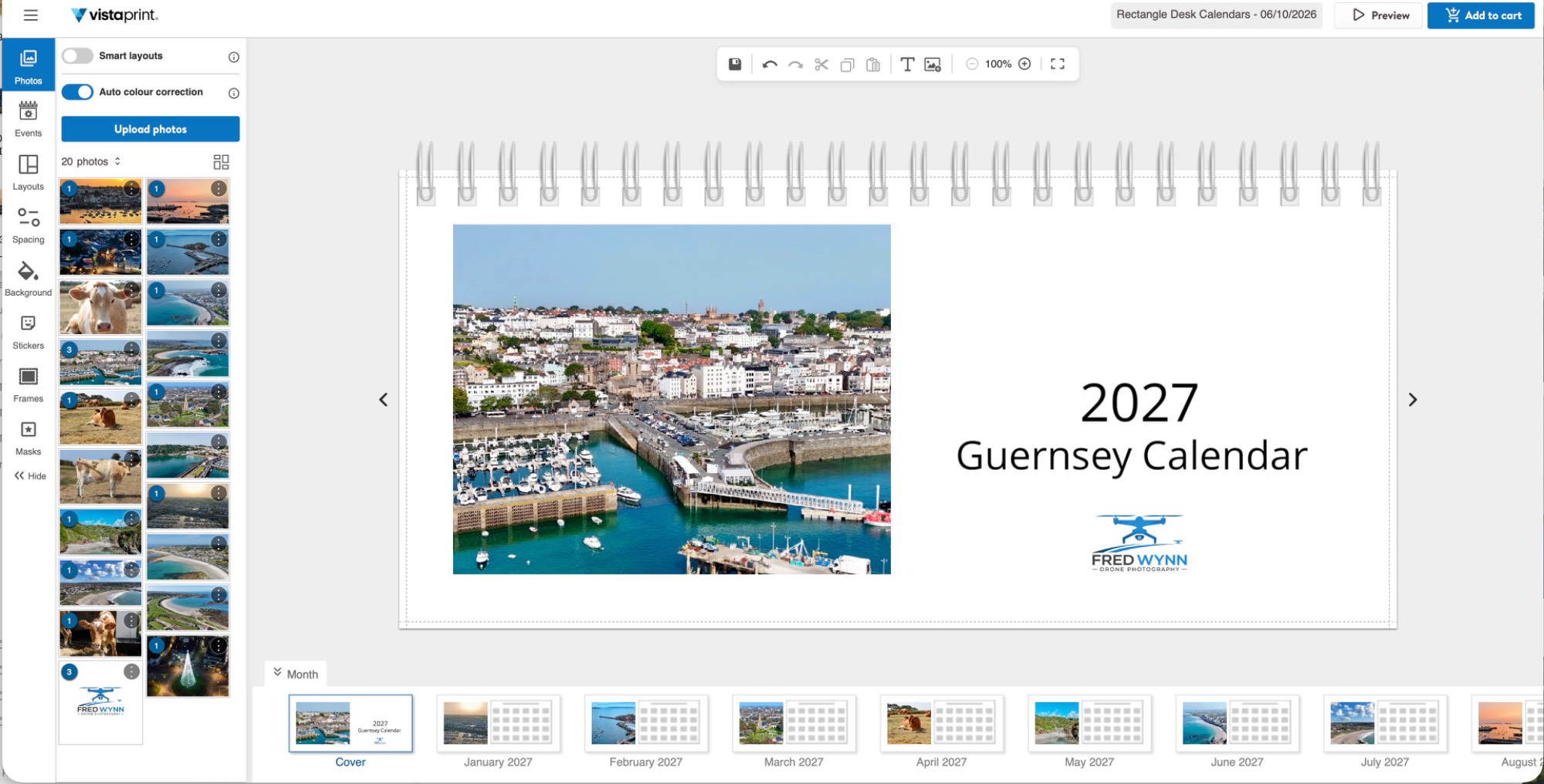 Guernsey 2027 Calendar