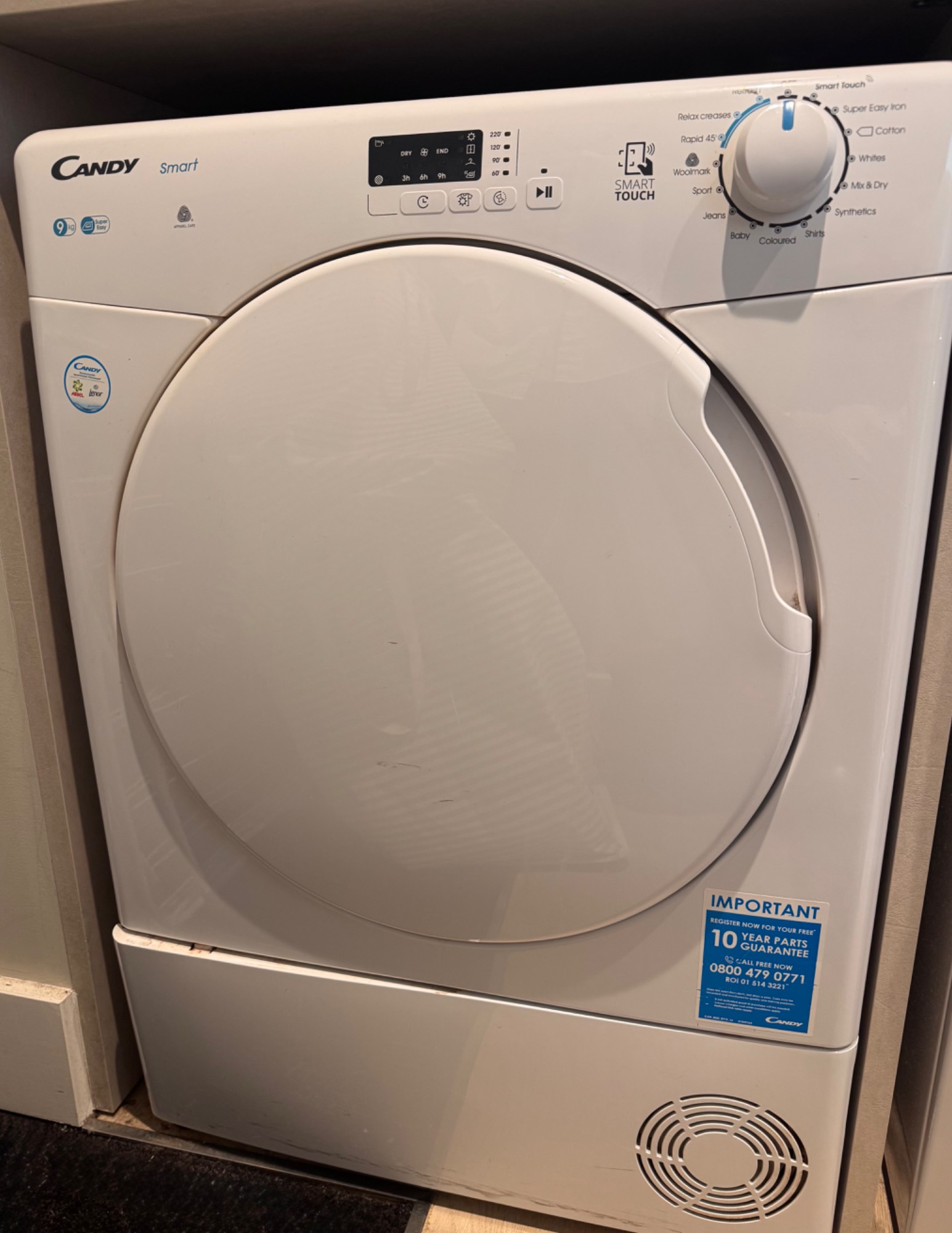 Candy 9kg Tumble dryer