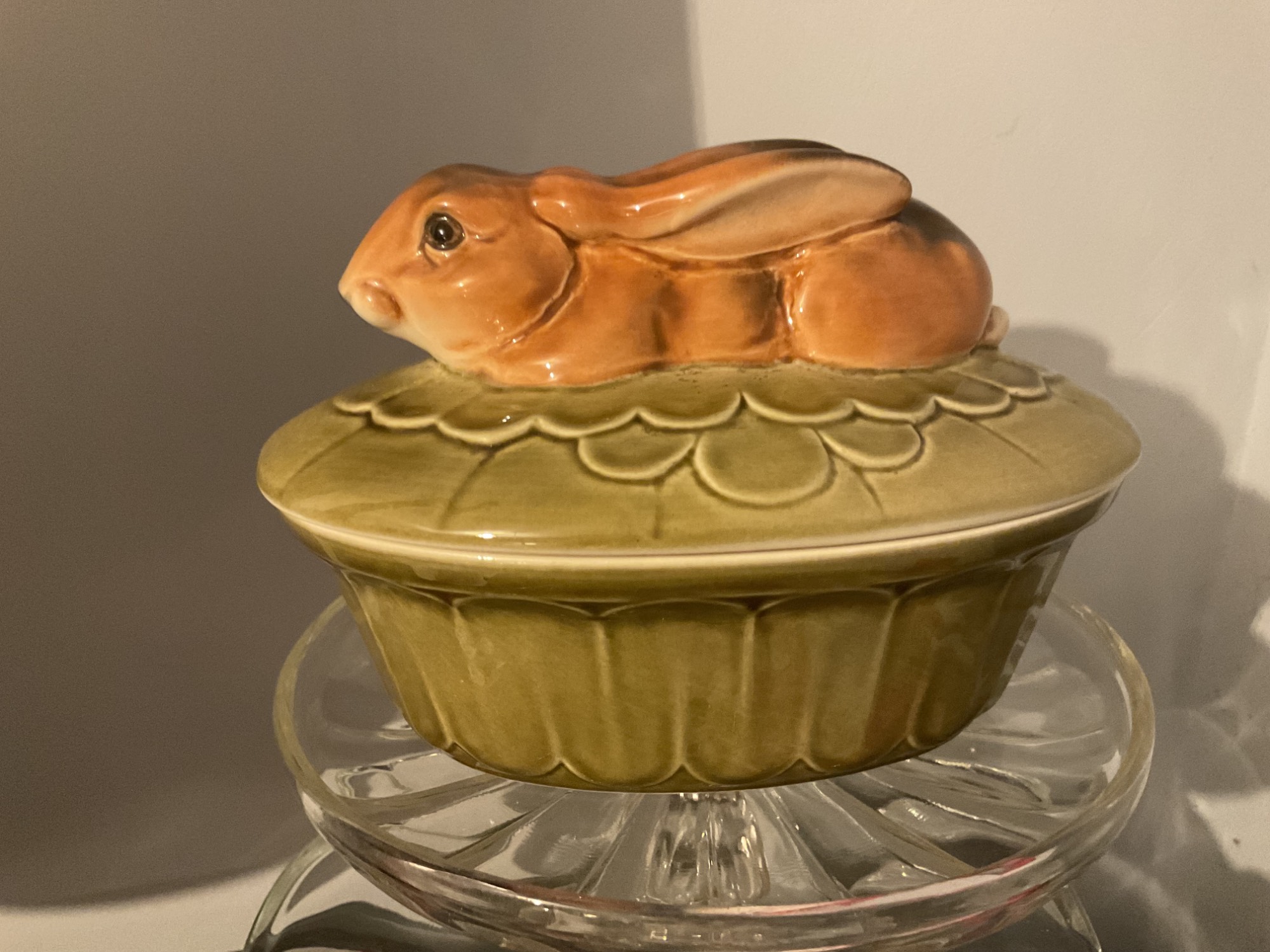 Collectible Goebel Rabbit Terrine - Perfect Condition